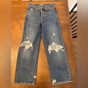 Ribcage Straight Ankle Dark Wash Levi’s